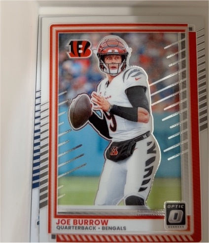 2025 Panini Donruss Optic #1 Joe Burrow — front