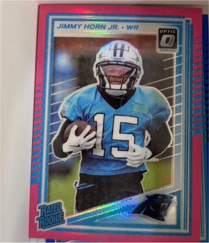 2025 Panini Donruss Optic #281 Jimmy Horn Jr. — front