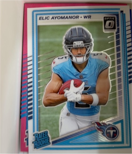 2025 Panini Donruss Optic #339 Elic Ayomanor — front