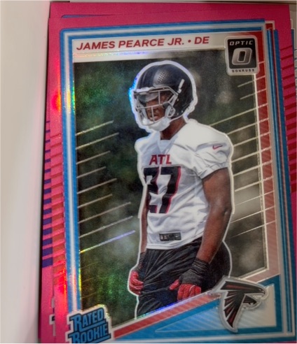 2025 Panini Donruss Optic #363 James Pearce Jr. — front
