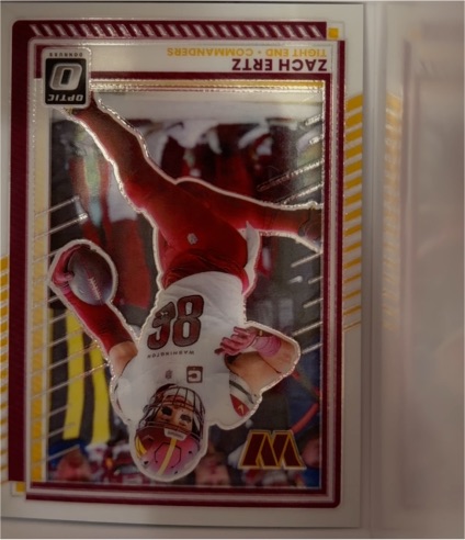 2025 Panini Donruss Optic #156 Zach Ertz — front