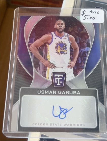 2024-25 Panini Totally Certified #TCS-GAR Usman Garuba — front
