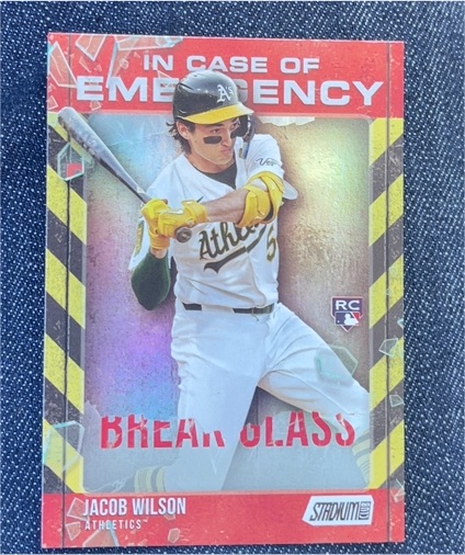 2025 Topps Stadium Club #ICE-13 Jacob Wilson — front