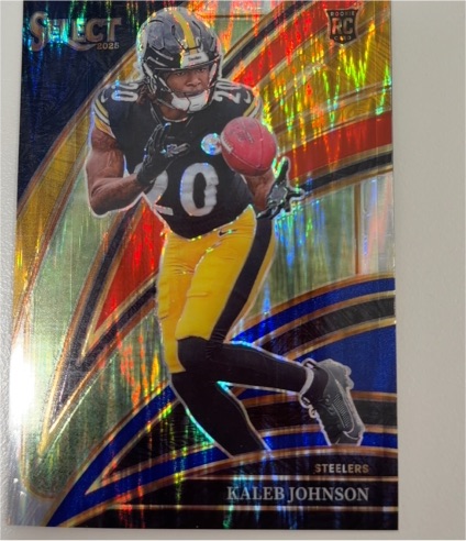 2025 Panini Select #252 Kaleb Johnson — front