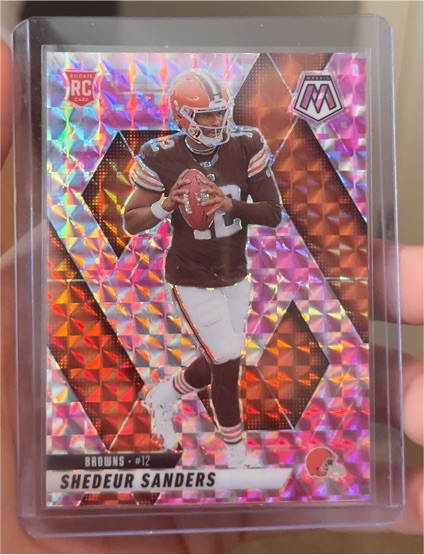 2025 Panini Mosaic #302 Shedeur Sanders — front