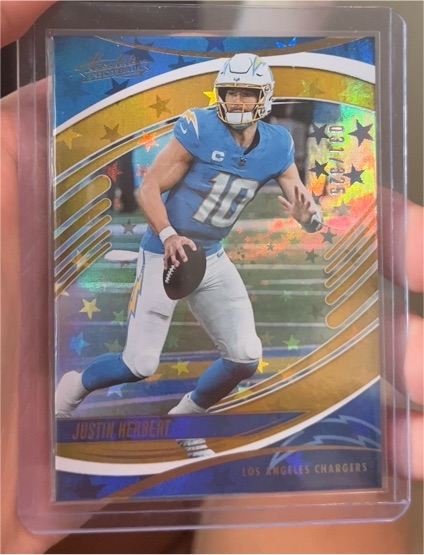 2025 Panini Absolute #11 Justin Herbert — front