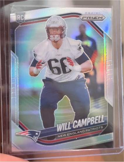 2025 Panini Prizm #312 Will Campbell — front