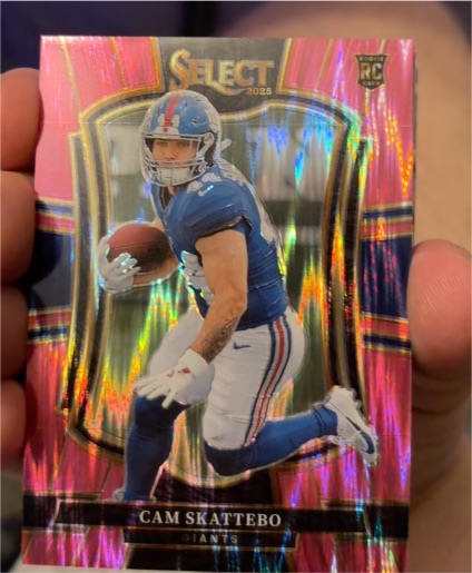 2025 Panini Select #195 Cam Skattebo — front