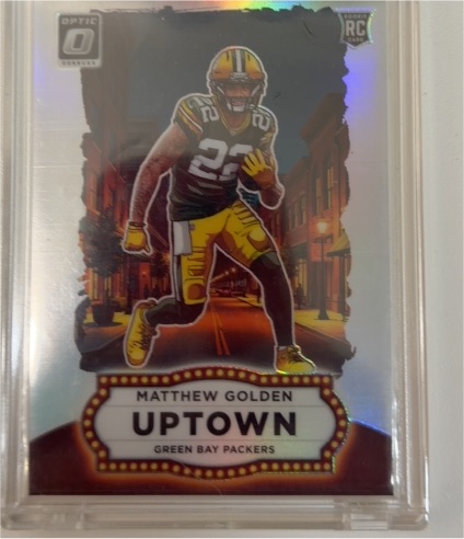 2025 Panini Donruss Optic #14 Matthew Golden Uptown Rookie — front