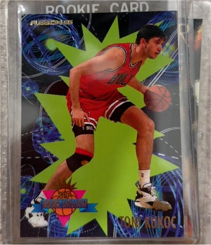 1994-95 Fleer #14 Toni Kukoc Rookie Sensations — front