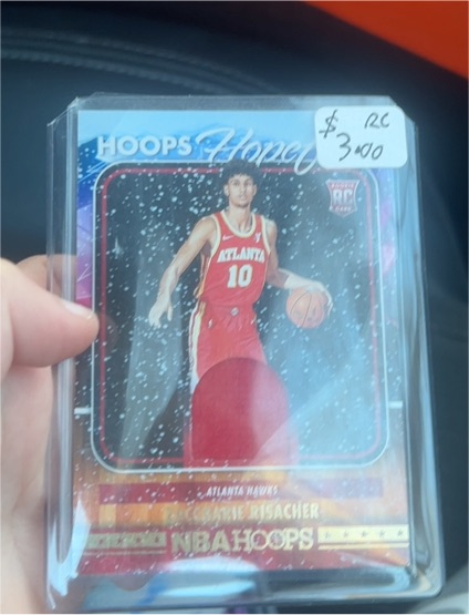 2024-25 Panini NBA Hoops Hoops Hopeful #HHM-ZRW Zaccharie Risacher — front