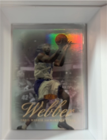 1999-00 Flair Showcase #53 Chris Webber — front