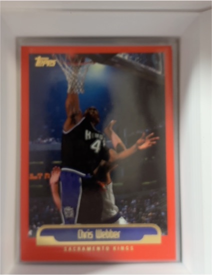 1999-00 Topps #5 Chris Webber Sacramento Kings — front