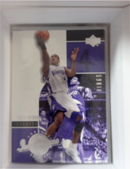 2002-03 Upper Deck #4 Chris Webber — front