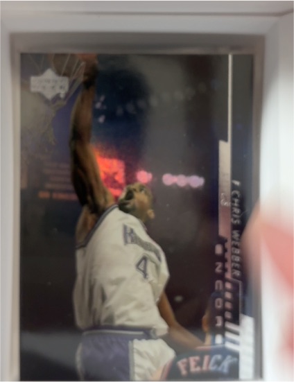2000-01 Upper Deck Encore #104 Chris Webber — front