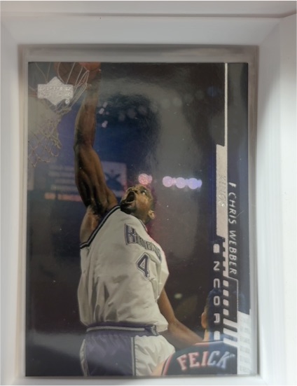 2000-01 Upper Deck #143 Chris Webber — front