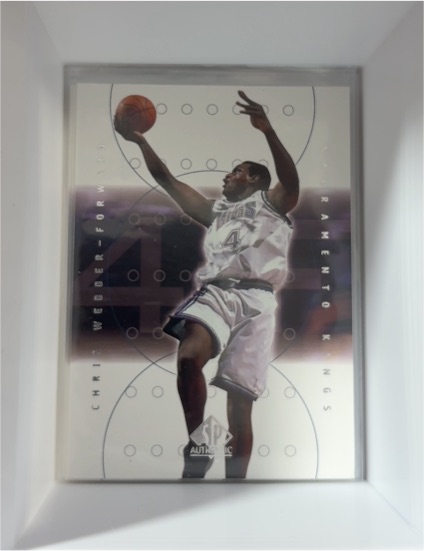 2000-01 Upper Deck SPx #72 Chris Webber — front