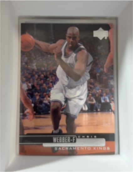 1999-00 Upper Deck #282 Chris Webber Sacramento Kings — front