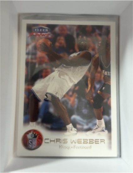 1999-00 Fleer Focus #74 Chris Webber — front