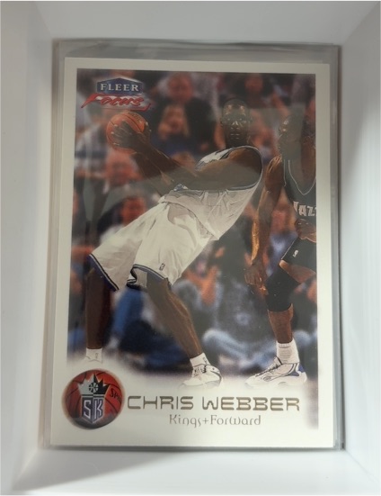 1999-00 Fleer Focus #74 Chris Webber Sacramento Kings — front