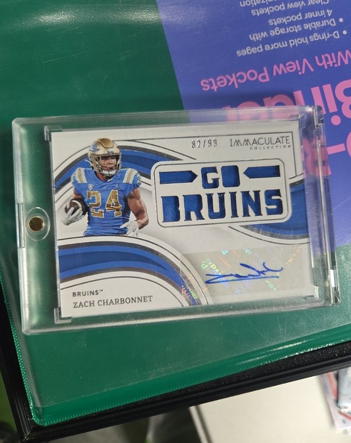 2023 Panini Immaculate Collection #82 Zach Charbonnet — front