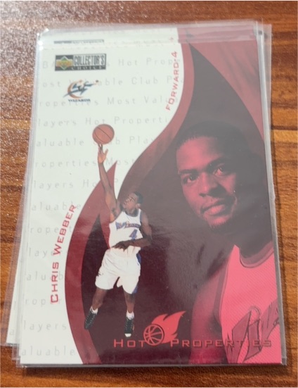 1997-98 Upper Deck Collector's Choice #384 Chris Webber — front