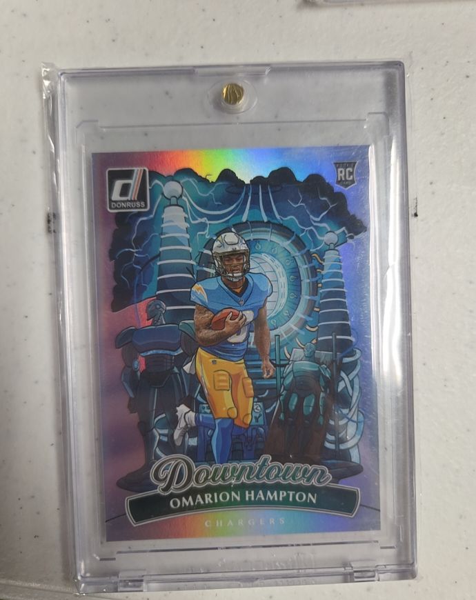 2025 Panini Donruss Downtown #16 Omarion Hampton — front
