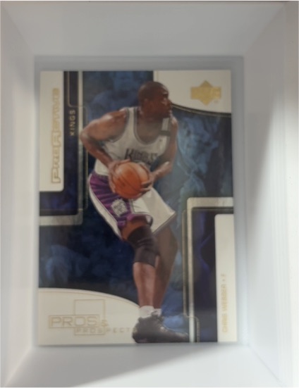 2000-01 Upper Deck Pros & Prospects #PA6 Chris Webber — front