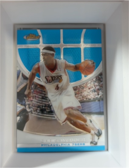 2005-06 Topps Finest #87 Chris Webber — front
