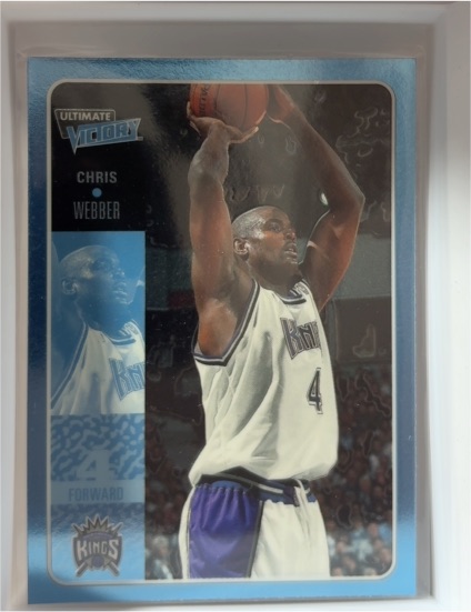 2000-01 Upper Deck Ultimate Victory #48 Chris Webber — front