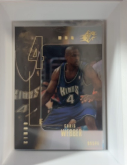 1999-00 Upper Deck SPx #70 Chris Webber — front