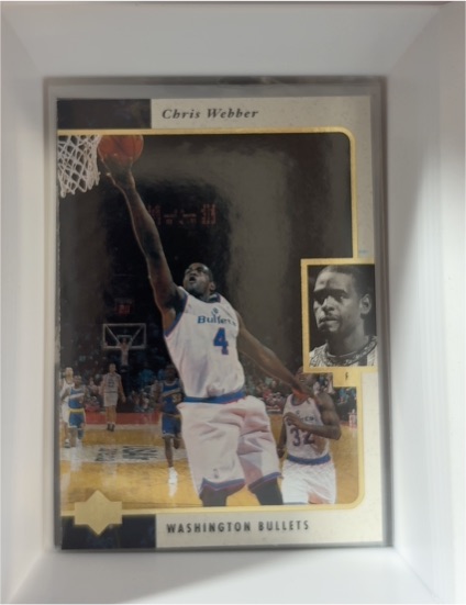 1995-96 Upper Deck SP #147 Chris Webber — front