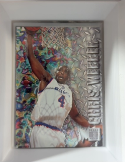 1996-97 Fleer Metal #108 Chris Webber — front