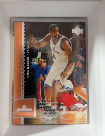 1996-97 Upper Deck #135 Chris Webber — front