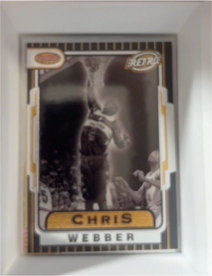 1996-97 Bowman's Best Retro #TB2 Chris Webber — front