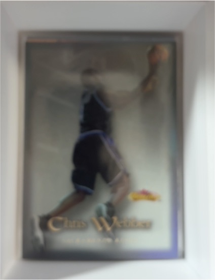 2000-01 Fleer Showcase #87 Chris Webber — front