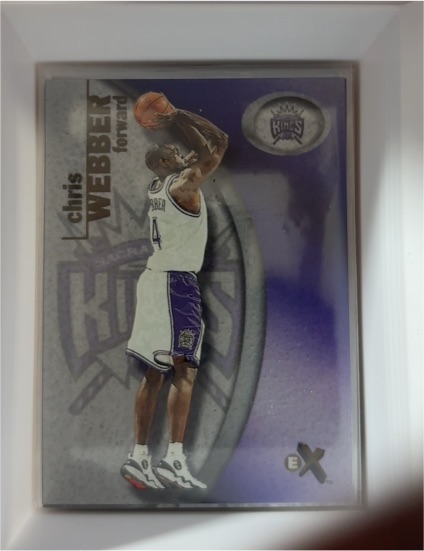 2000-01 Skybox E-X #76 Chris Webber — front