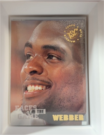1994-95 Topps Stadium Club #362 Chris Webber — front