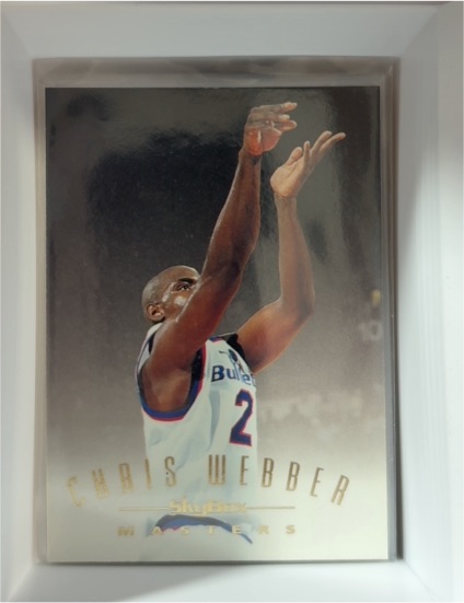 1995-96 Skybox Masters #120 Chris Webber — front