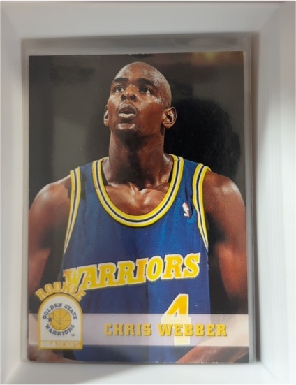 1994 Skybox NBA Hoops #341 Chris Webber — front