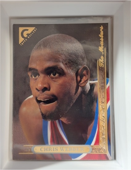 1995-96 Topps Gallery #15 Chris Webber — front