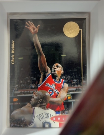 1994-95 Upper Deck SP Championship Series #135 Chris Webber — front