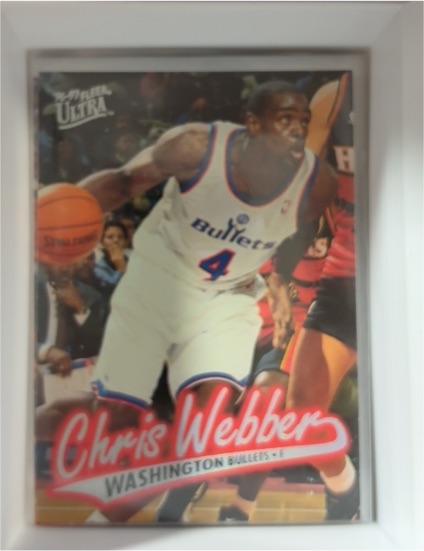 1996-97 Fleer Ultra #123 Chris Webber — front