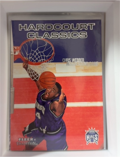 2000-01 Fleer Tradition Hardcourt Classics #10HC Chris Webber — front