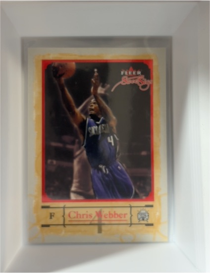 2004-05 Fleer Sweet Sigs #71 Chris Webber — front