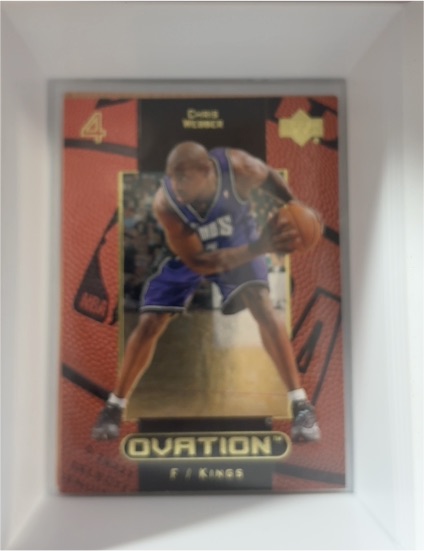 1999-00 Upper Deck Ovation #47 Chris Webber — front