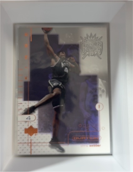 2001-02 Upper Deck Ovation #73 Chris Webber — front