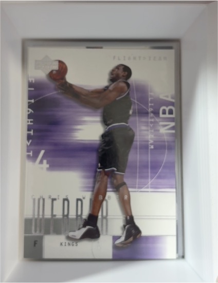 2001-02 Upper Deck Flight Team #47 Chris Webber — front