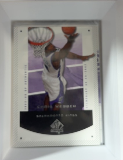 2002-03 Upper Deck SP Authentic #77 Chris Webber — front