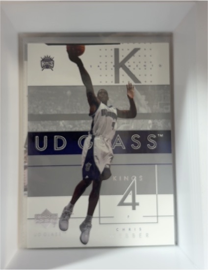 2002-03 Upper Deck Glass #72 Chris Webber — front